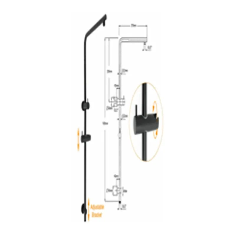 Shower set – HR002M4C.BL / KSR108.BL / C4902B-22.BL